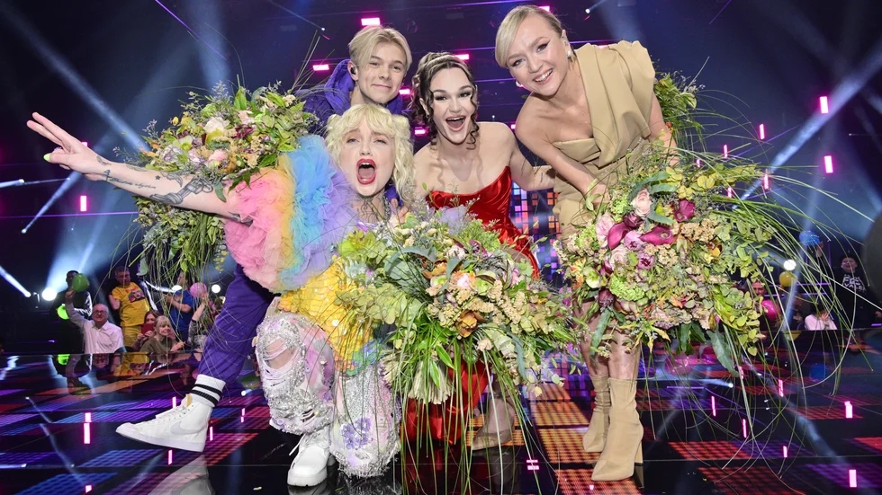 Cazzi Opeia, Theoz, Tone Sekelius och Anna Bergendahl knep de sista finalplatserna och nu är det klart i vilken ordning de tävlar. Arkivbild.