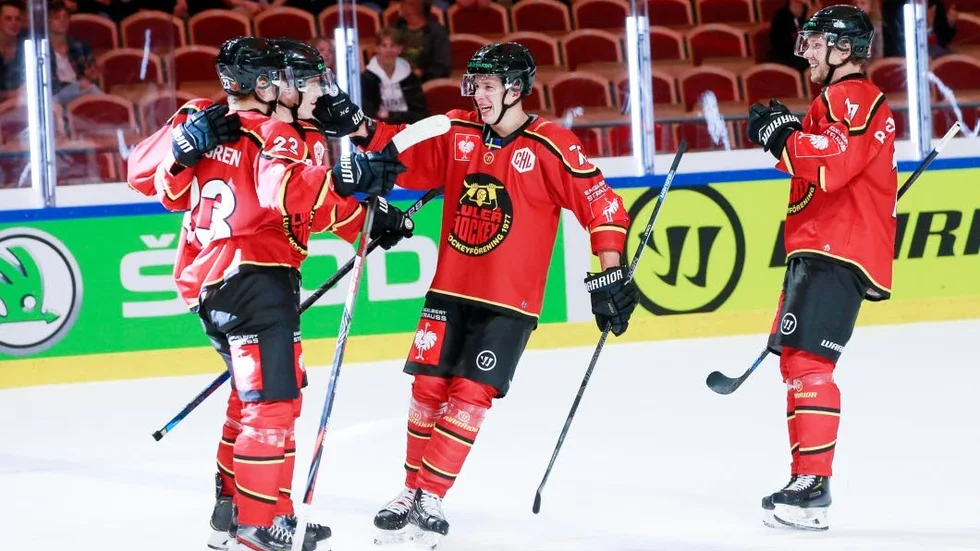 Jesper Sellgren, Nils Lundkvist, Arttu Ilomäki och Petter Emanuelsson.