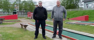 Toalettproblem stänger minigolfbanan