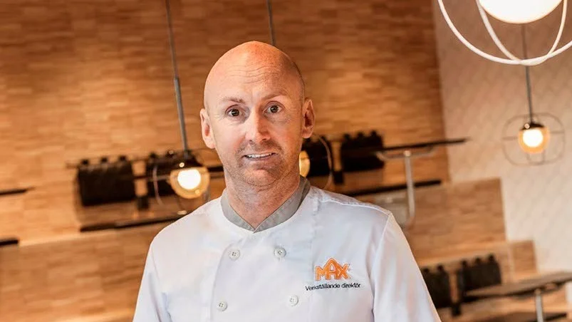 Richard Bergfors, vd för Max burgers.
