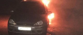 Anlagda bränder under natten