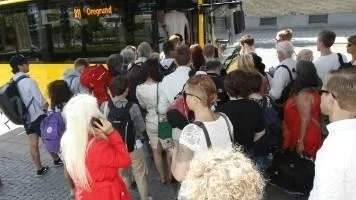 Det blev fullt på bussen till Öregrund.