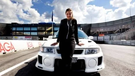 Nybörjarföraren Alena Stitkovac.