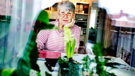 Kerstin E Wallin, översättare och författare.