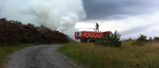 Stor rishögsbrand