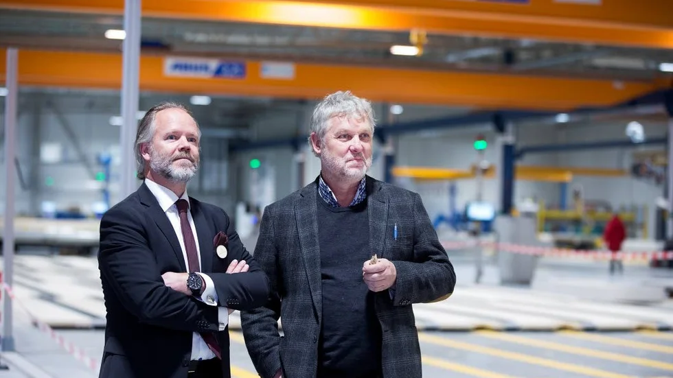Lindbäcks nya husfabrik på Haraholmen i Piteå har nu varit i bruk i åtta månader.