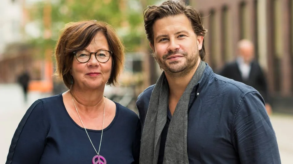 Karin Klockare, vd på Yours, och Jakob Lind, kreativ chef och kundansvarig på Yours nya Stockholmskontor.