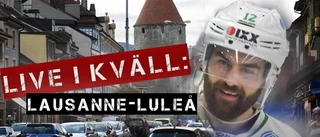 Luleå hockey mötte Lausanne
