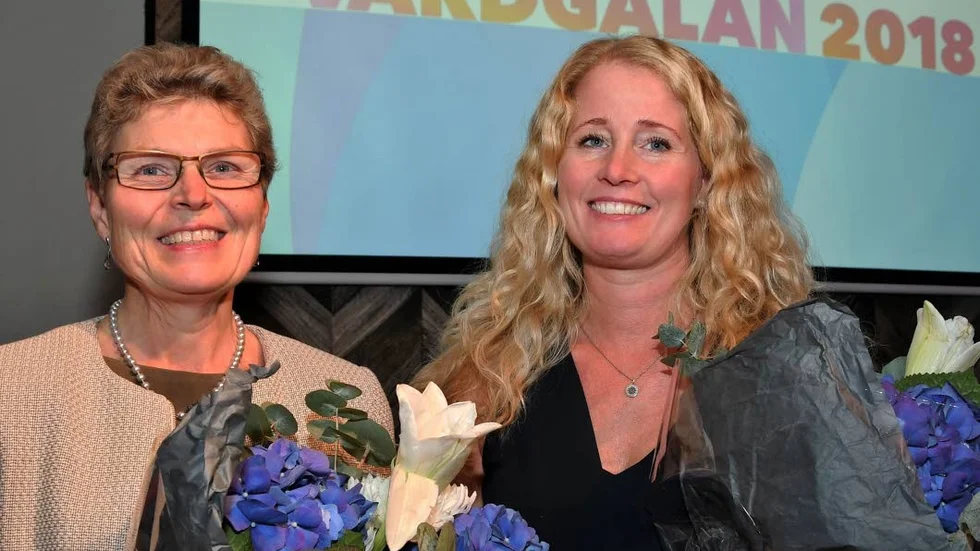 Sjuksköterskorna Karin Östling och Maria Haraldson från Sunderby sjukhus fick i helgen ta emot ett av Sveriges största vårdpriser för sitt arbete.
