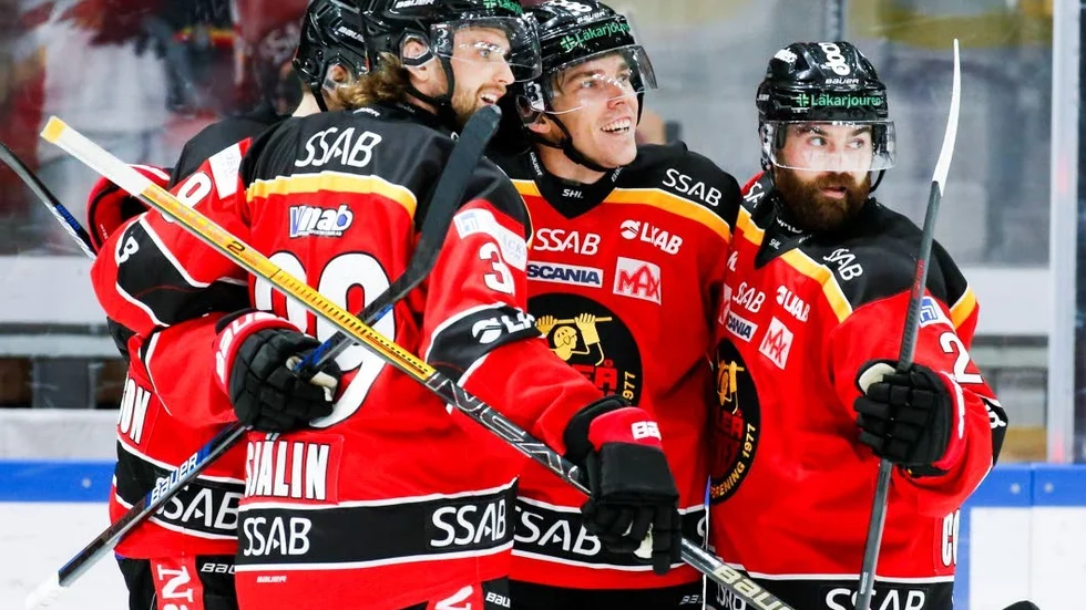Pontus Själin, Fredrik Styrman och Jack Connolly.