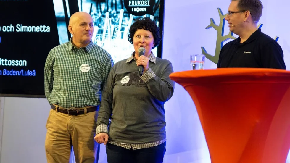 Roberto och Simonetta Barbieri har premiär för sin delikatessbutik på Hermelinsgatan i Boden i dag, fredag.