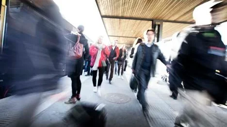 Tre av morgontågen från Uppsala till Stockholm ställdes in.