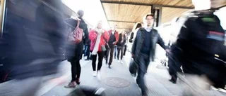 Sansat bland luttrade pendlare