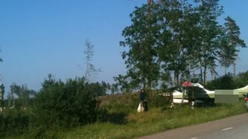 En ovanlig landningsplats.