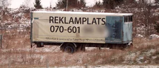 Reklamskyltar anmälda