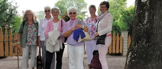 Linnéträdgården lockade gäng från Åland