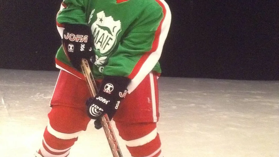 Det var i Malmbergets AIF som allt började för Isac Lundeström.
