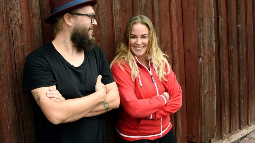 Fredrik Johansson och Elisabeth Rosenbrand är två av arrangörerna på Musikens makt. I år genomförs festivalen helgen innan skolstart för sista gången.