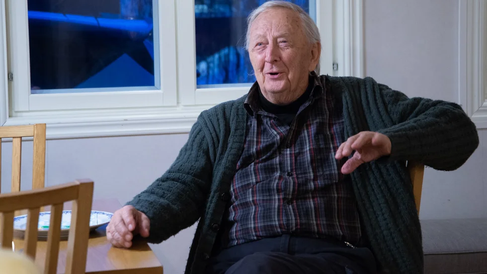 Olle Westberg, 90 år.
