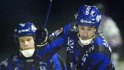 Lars Edvartsen och Andreas Eskhult på Studenternas i fredags.