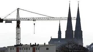 Uppsala har blivit byggkranarnas stad.