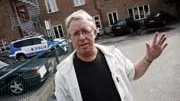 Peder Björk, rektor för den nya friskolan Docktrinagymnasiet, vill inte bli förknippad med ombyggnadsarbetet.