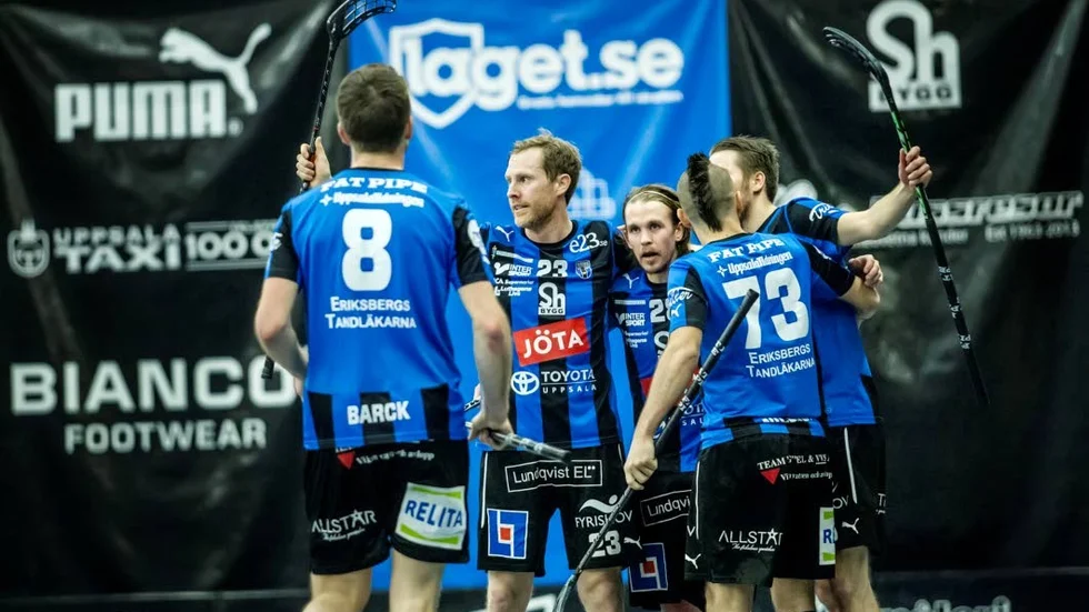 Nyförvärv. John Barck, Billy Nilsson och resten av Sirius får nu välkomna Linard Parli till laget.
