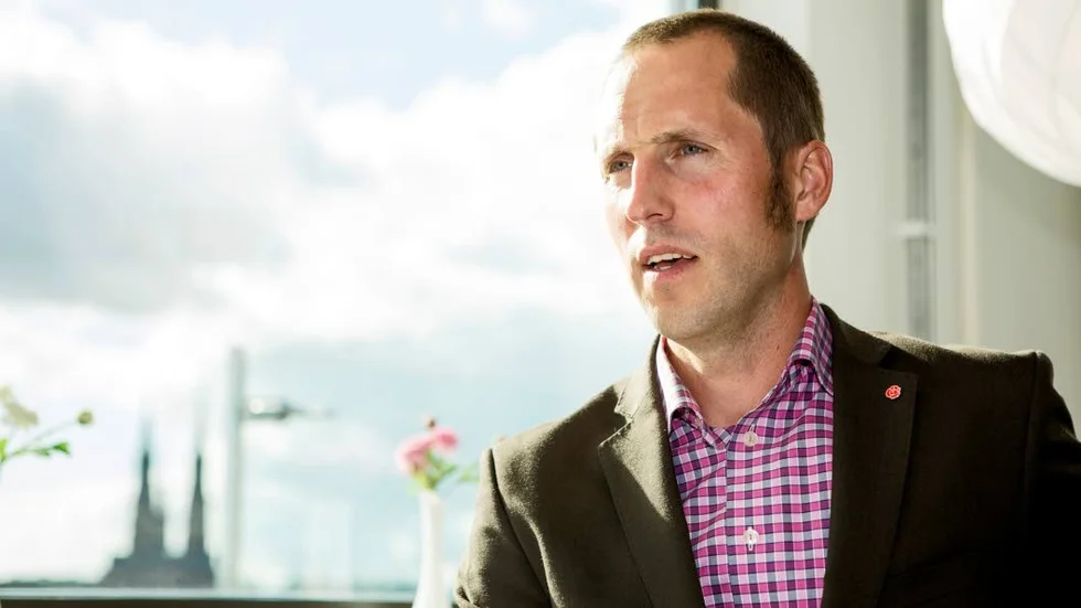 Erik Pelling (S) är kommunalråd med särksilt ansvar för flyktingar.