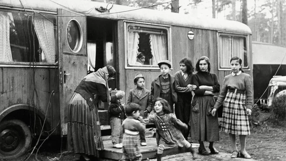 Anna Riwkin
Titel saknas. Ur serien Zigenarväg 1954-55. Kivik, 1954