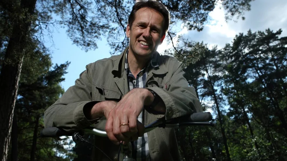 Naturskyddsföreningens generalsekreterare Svante Axelsson leder projektet Klimathuset i helgen.