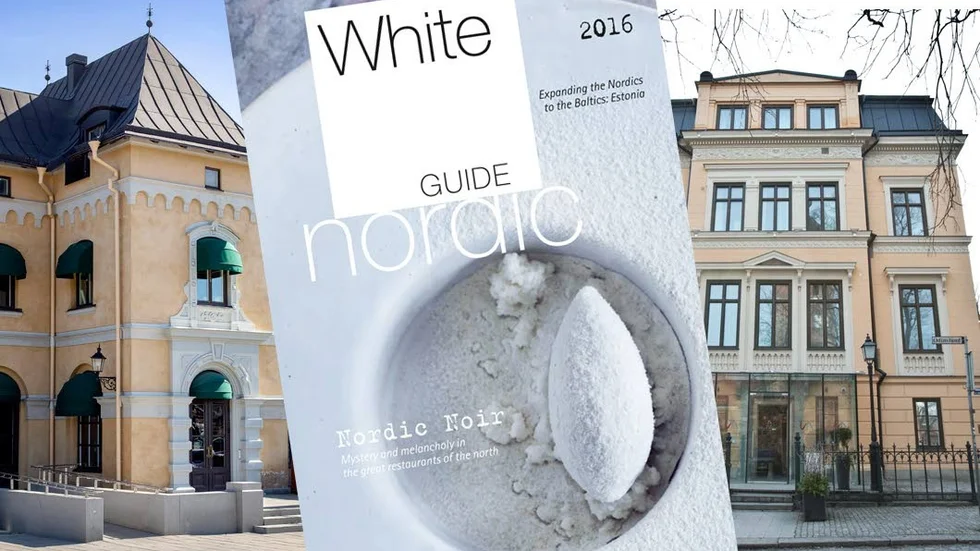 Dryck och Villa Anna tar båda plats i nya upplagan av White guide nordic