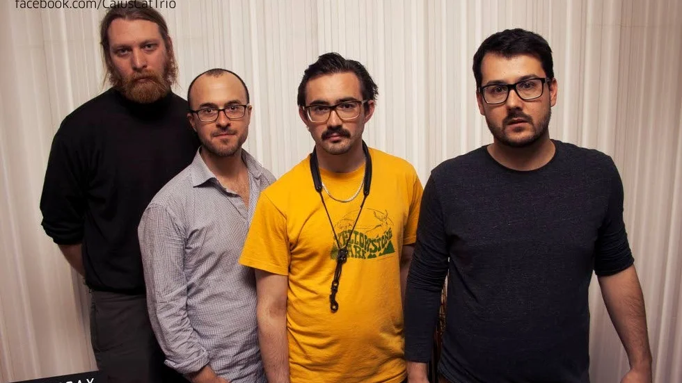 Oskar Forsberg, Pedro Martinez-Maestre, Raphael Nick och Gunnar Akerhielm i Caius Cat Trio.