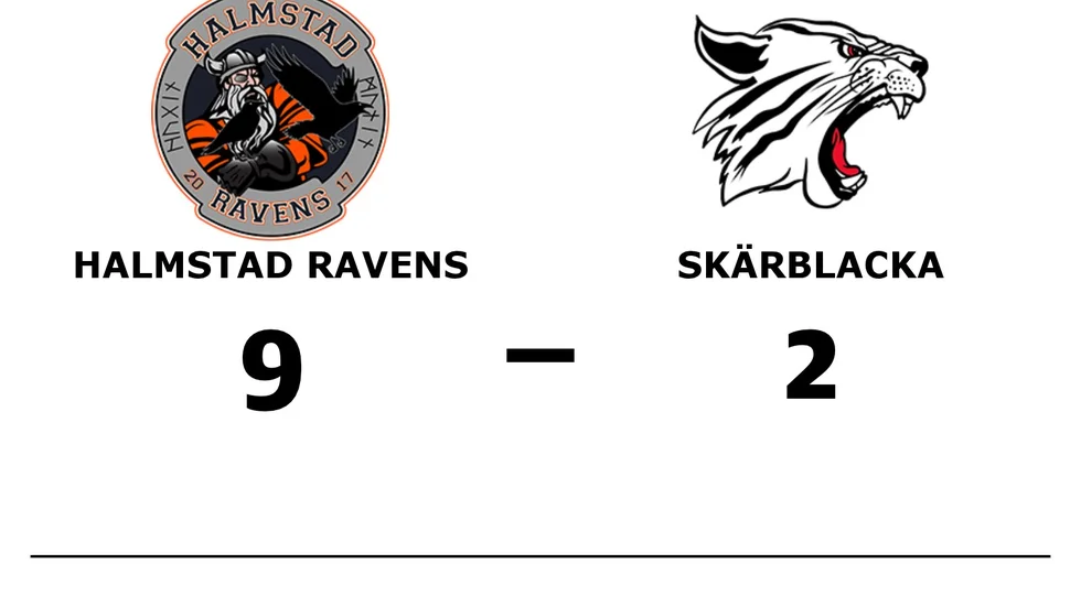 Halmstad Ravens HK vann mot Skärblacka IF