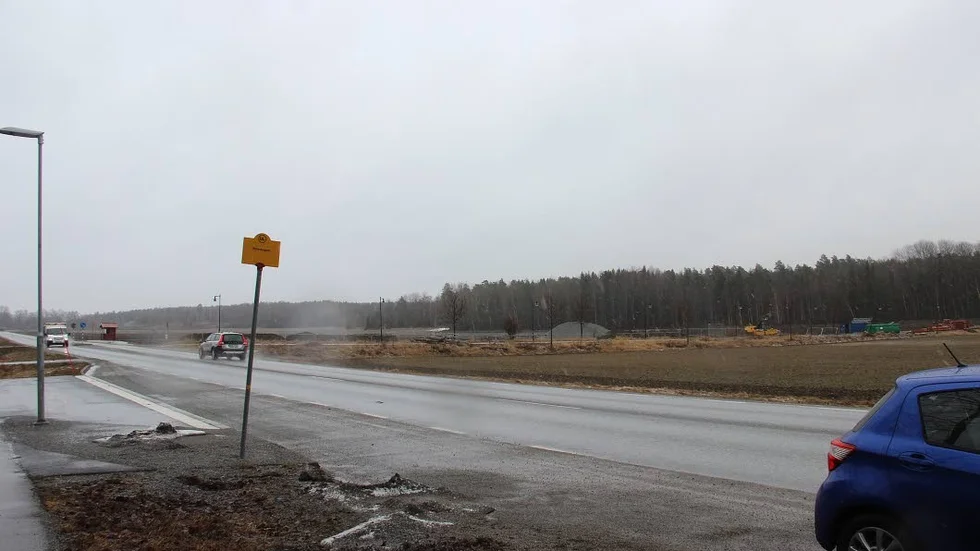 Förskolan skulle ha legat vid Bredsandsvägen-Storskogsvägen.