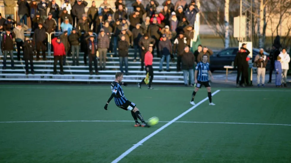 Målskytt. Christer Gustafsson gjorde Sirius första mål för i år.