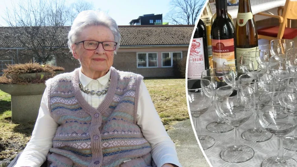 Karin Ronge är en av de boende på Karl-Johansgården.