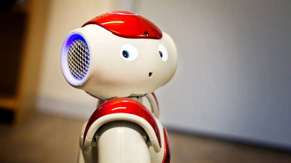 Vetenskapsfestival. En robot från en tidigare SciFest.
