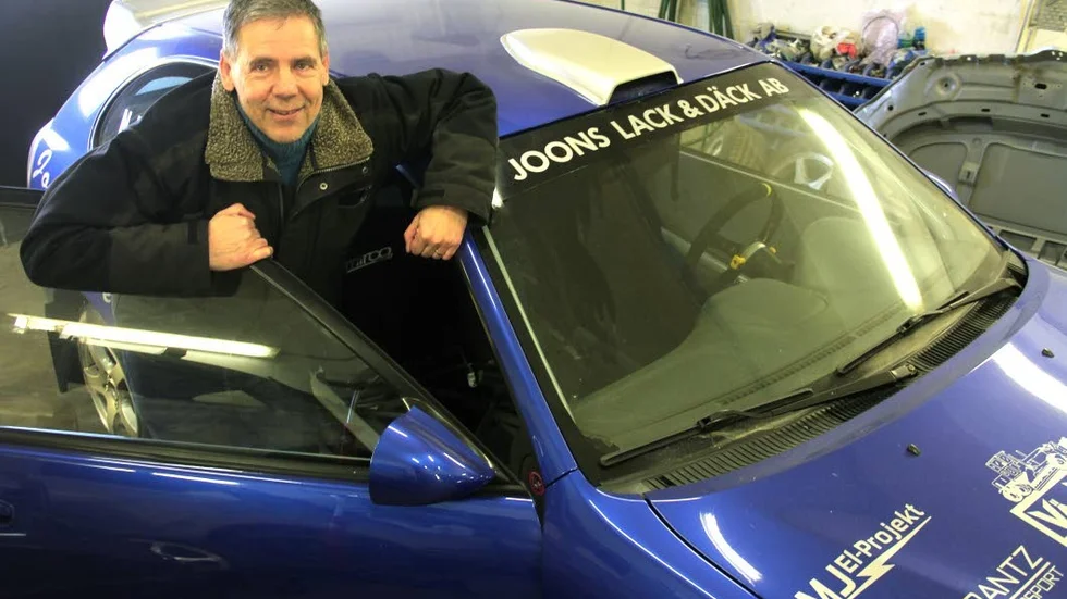 Motorfantast. Kurt Eliasson är sjjälv både rallyförare och motorjournalist. Nu laddar han för Skutskärsratten.