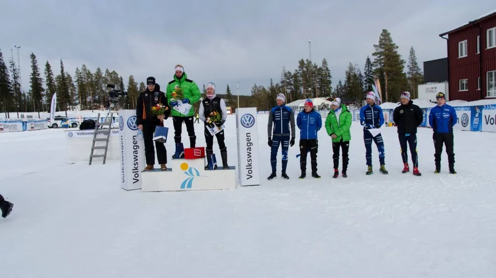 Herrarnas femmil i Gällivare.