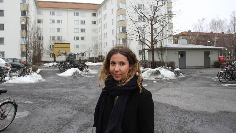 Hanna Schück, boende i studentområdet Observatoriet. "Det här signalerar att universitetet inte vill studenterna väl".