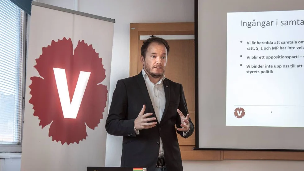 Tobias Smedberg (V) ser sig som den nya vågmästaren i Uppsalapolitiken.