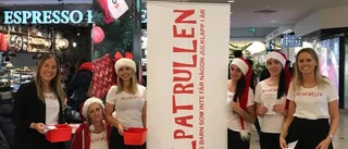 Julpatrullen skänkte tusen klappar