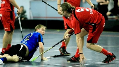 Mattias Lundberg tackar för sig efter dagens match.