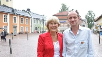 Ann-Katrin Malmström och Lars Holmgren i Boa.