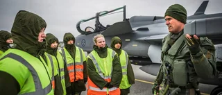 De testar ny minilump på Ärna