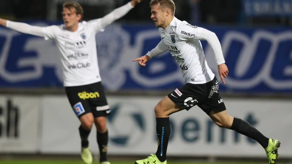 Sam Lundholm var tillbaka på planen igen.