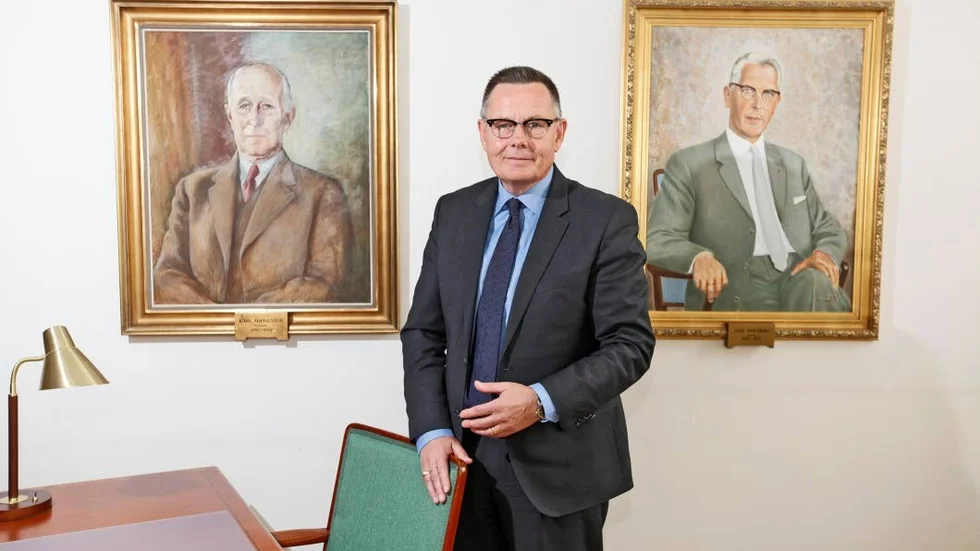 Göran HEdman, tidigare vd för Sparbanken i Enköping, nu ordförande i styrelsen och också ordförande i Sparbankernas Riksförbund.