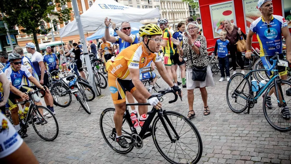 Arkivbild. Ride of Hope är en årlig insamling i kampen mot barncancer.