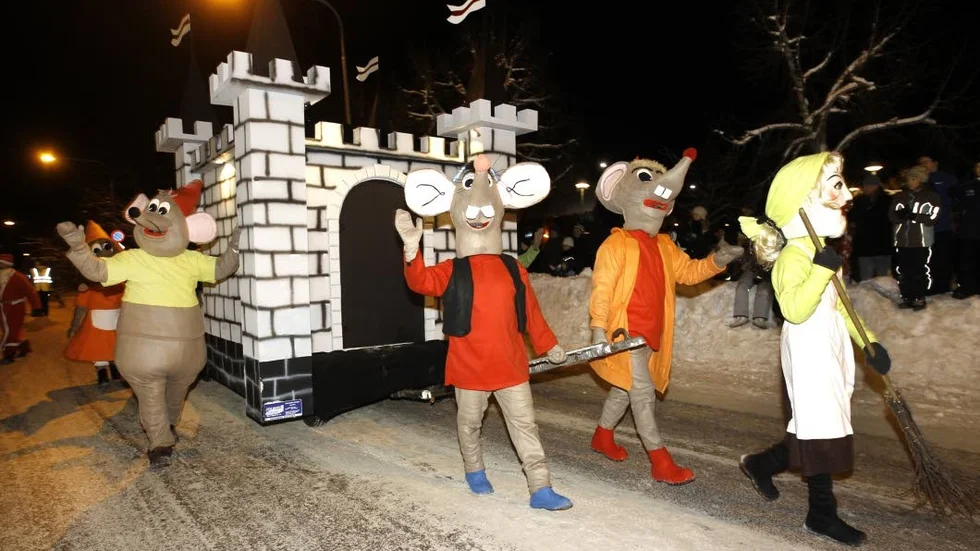 Ett glatt gäng från 2011 års firande.