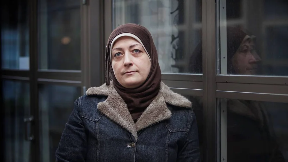 Ghada Doha  flydde med båt från Syrien.
